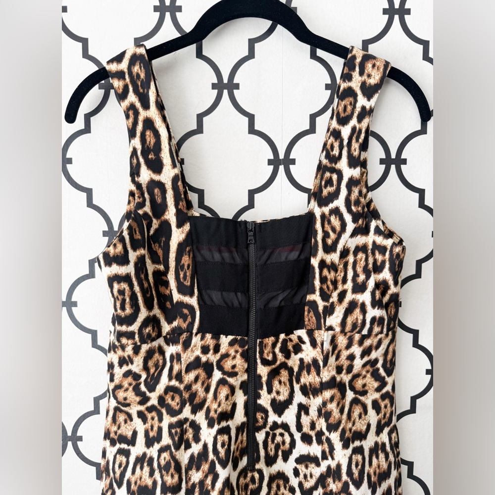 Alice + Olivia Nicola Leopard Dress - Picture 3 of 3